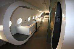 Luxus Hotel Suite im Flugzeug