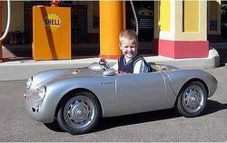 David Beckhams Sohn fährt Porsche