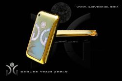 Apple iPhone 3G aus Gold mit Brillanten