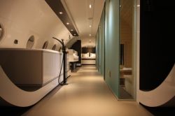 Luxus Hotel Suite im Flugzeug