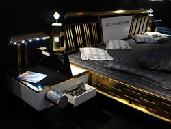 Das wohl teuerste Bett aus Gold