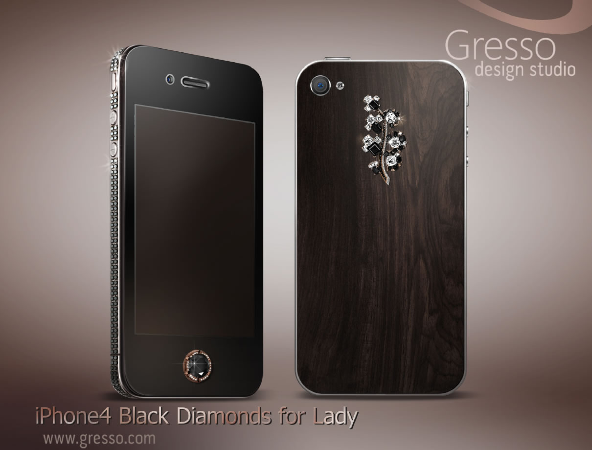 Смартфон Gresso iphone 4 Black Diamond