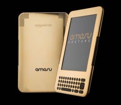 goldener Amazon Kindle von Alexander Amosu