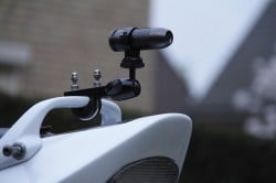 Rollei Bullet HD - High-Definition Videokamera am Motorrad