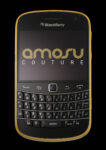 Amosu Couture 24 Karat Gold Blackberry 9900