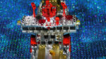 Lego Schiff mit Swarovski Kristallen