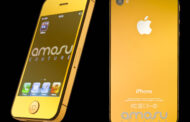 Apple iPhone 4S von Amosu Couture ganz in Gold