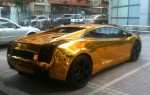 Lamborghini Gallardo in Gold aus China