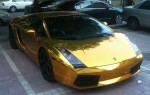 Lamborghini Gallardo in Gold aus China