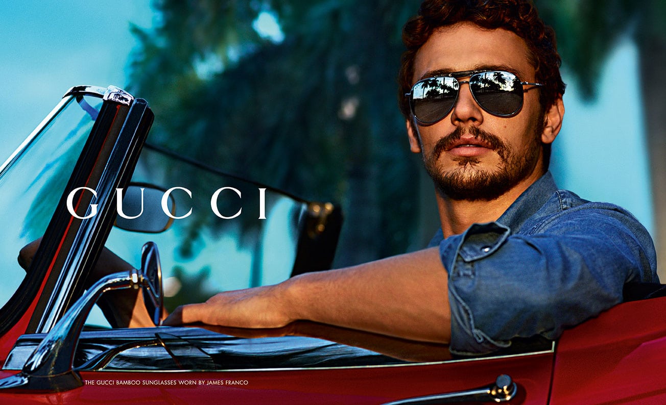 James Franco modelt für Gucci - richtigteuer.de