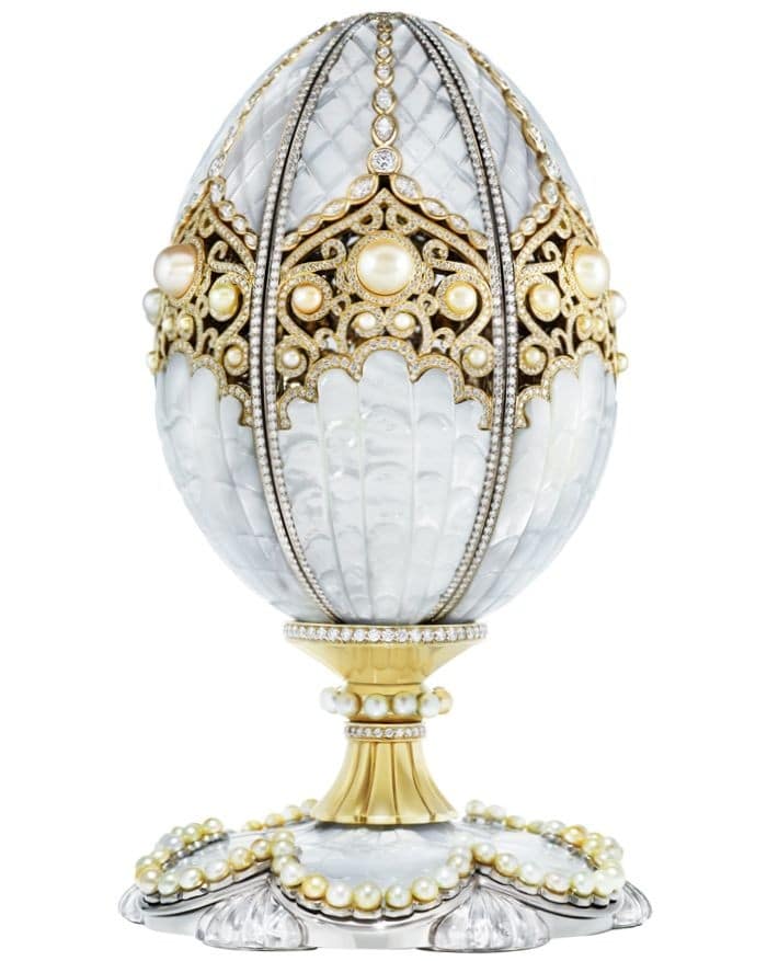 Ein neues Fabergé Ei im Wert von etwa 1,8 Millionen Euro