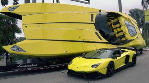 Lamborghini Aventador LP 720-4 "50 Anniversario Edition" als Speedboot