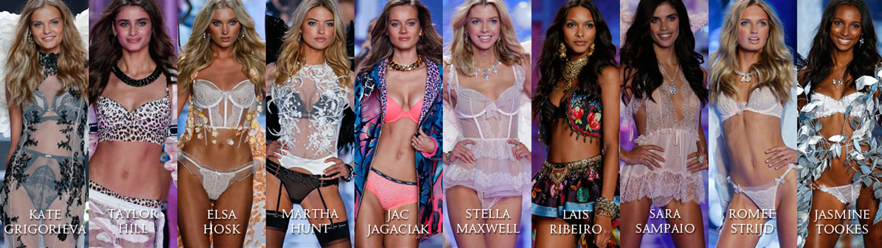 Zehn neue Engel zum niederknien bei Victoria's Secret