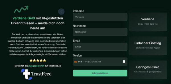 Findorex Website